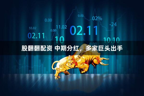 股翻翻配资 中期分红，多家巨头出手